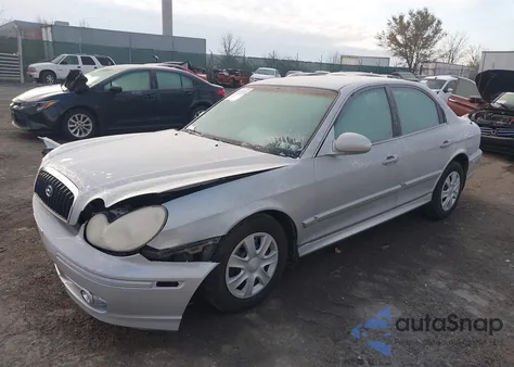 2004 Hyundai Sonata from USA, damaged, VIN KMHWF25S04A008920